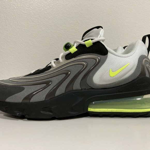 Nike Air Max 270 React ENG 95 Neon Running Shoes C - Picture 2 of 5